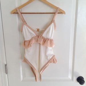 Asos Ruffle Swimsuit